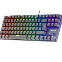 Teclado Mars Gaming MK80 FRGB Switch Brown Negro