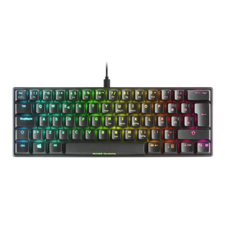 Teclado Mars Gaming MKMINI Outemu Blue