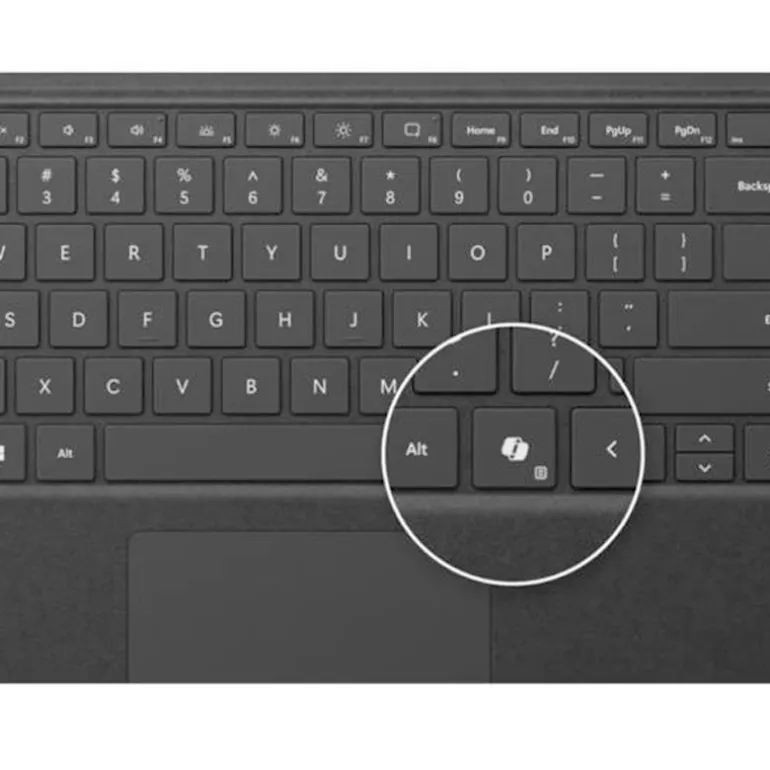 Teclado Microsoft Surface Pro 12" Gris
