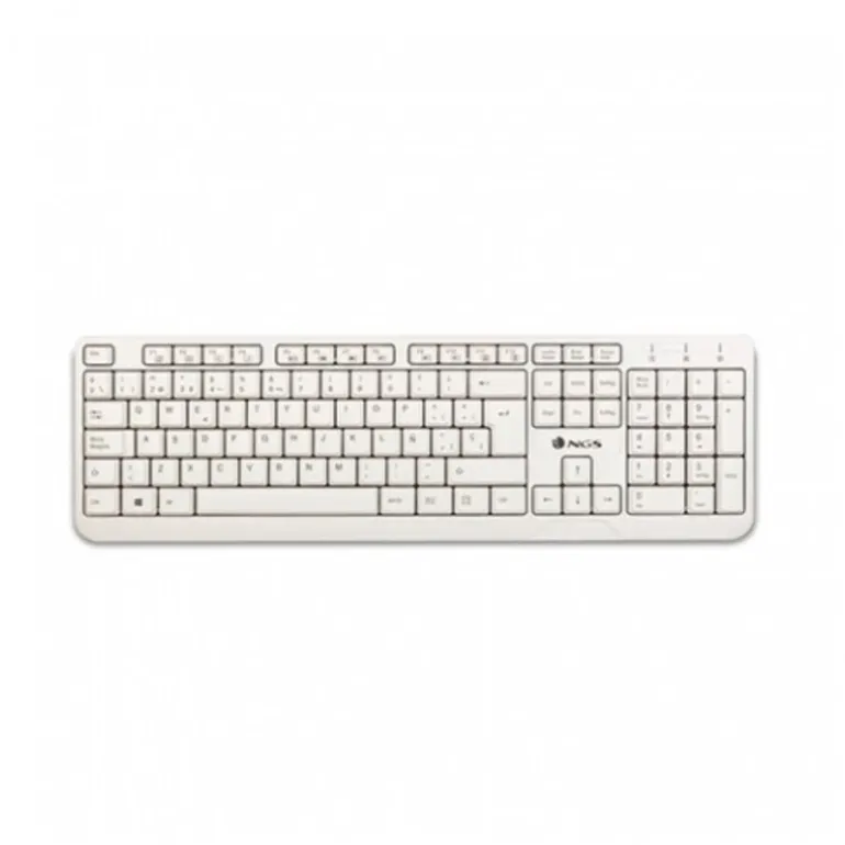 Teclado NGS Spike Wired Blanco