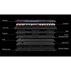 Teclado para Mac y Windows Keychron Q7 ISO-ES RGB Hot-Swappable Switch Gateron G Pro Brown