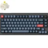 Teclado para Mac y Windows Keychron V1 Max Knob ISO-ES RGB Hot-Swappable Switch Banana