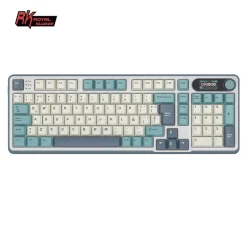 Teclado para Mac y Windows Royal Kludge RKS98 ISO-ES Hot-Swappable Switch Brown Wireless Light Cloud