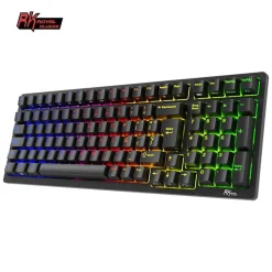 Teclado para Mac y Windows Royal Kludge RK98 ISO-ES Hot-Swappable Switch Brown Wireless Negro