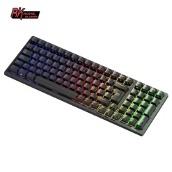 Teclado para Mac y Windows Royal Kludge RK98 ISO-ES Hot-Swappable Switch Brown Wireless Negro
