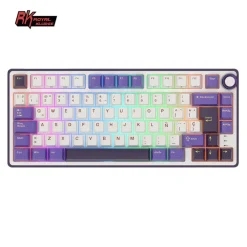 Teclado para Mac y Windows Royal Kludge RKR75 ISO-ES Hot-Swappable Switch Brown Blackberry