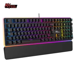 Teclado para Mac y Windows Royal Kludge RK918 ISO-ES RGB Switch Brown Negro