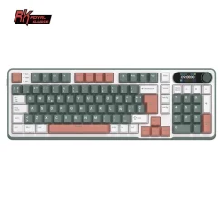 Teclado para Mac y Windows Royal Kludge RKS98 ISO-ES RGB Hot-Swappable Switch Brown Wireless Camping