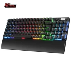 Teclado para Mac y Windows Royal Kludge RK96 ISO-ES Hot-Swappable Switch Brown Wireless Negro