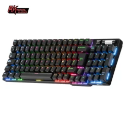 Teclado para Mac y Windows Royal Kludge RK96 ISO-ES Hot-Swappable Switch Brown Wireless Negro