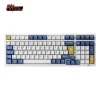 Teclado para Mac y Windows Royal Kludge RK98 ISO-ES Hot-Swappable Switch Red Wireless Klein Blue
