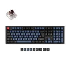 Teclado para Mac y Windows Keychron K10 Pro ISO-ES RGB Hot-Swappable Switch K Pro Mechanical Brown Wireless