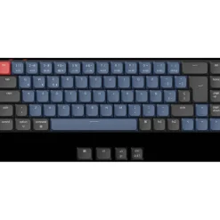Teclado para Mac y Windows Keychron K7 Pro ISO-ES RGB Hot-Swappable Switch Low Profile Mechanical Red Wireless