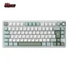 Teclado para Mac y Windows Royal Kludge RKR75 ISO-ES Hot-Swappable Switch Silver Speed Skycyan