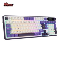 Teclado para Mac y Windows Royal Kludge RKS98 ISO-ES Hot-Swappable Switch Brown Wireless Blackberry