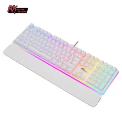 Teclado para Mac y Windows Royal Kludge RK918 ISO-ES RGB Switch Red White