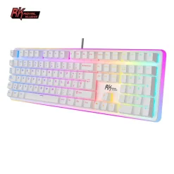Teclado para Mac y Windows Royal Kludge RK918 ISO-ES RGB Switch Red White