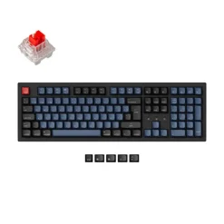 Teclado para Mac y Windows Keychron K10 Pro ISO-ES RGB Hot-Swappable Switch K Pro Mechanical Red Wireless