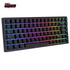 Teclado para Mac y Windows Royal Kludge RK84 ISO-ES Hot-Swappable Switch Brown Wireless Negro