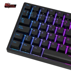 Teclado para Mac y Windows Royal Kludge RK84 ISO-ES Hot-Swappable Switch Brown Wireless Negro