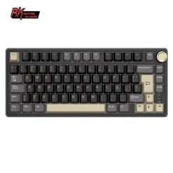 Teclado para Mac y Windows Royal Kludge R75 ISO-ES RGB Hot-Swappable Switch Brown Phantom
