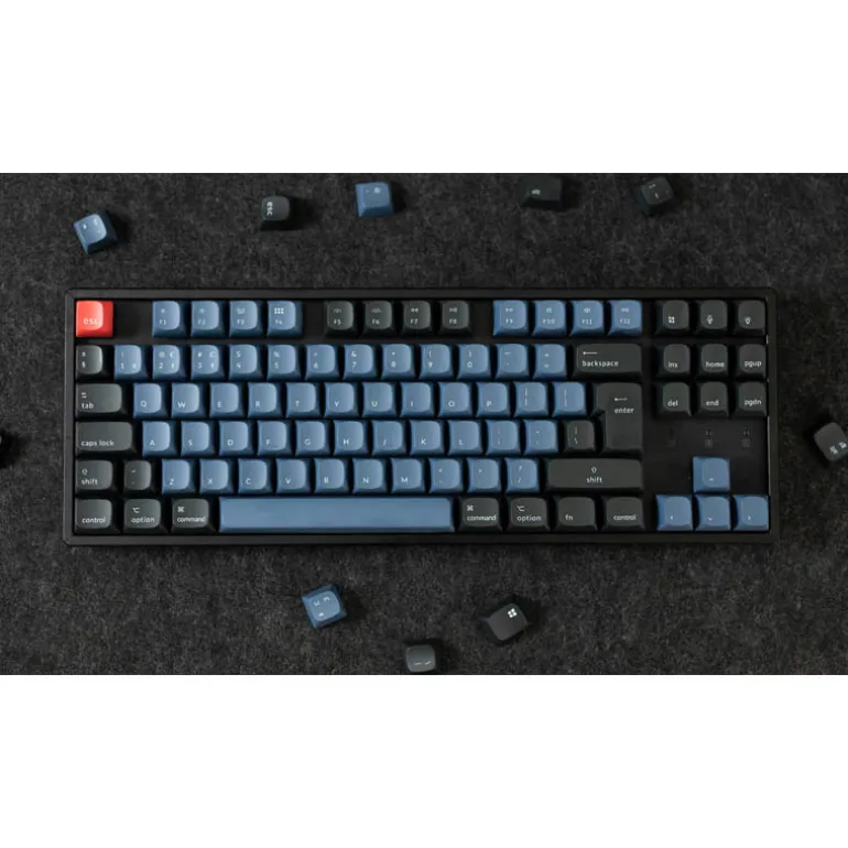 Teclado para Mac y Windows Keychron K8 Pro ISO-ES RGB Hot-Swappable Gateron G Pro Red Wireless