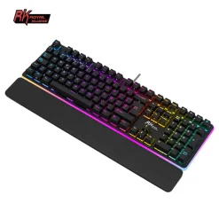 Teclado para Mac y Windows Royal Kludge RK918 ISO-ES RGB Switch Red Negro