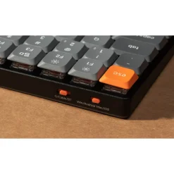 Teclado para Mac y Windows Keychron K3 Max Slim ISO-ES Hot-Swappable Switch Low Profile Optical Red Wireless