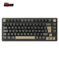 Teclado para Mac y Windows Royal Kludge RKM75 ISO-ES Hot-Swappable Switch Silver Speed Wireless Phantom