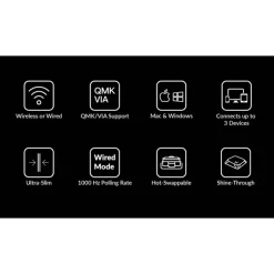 Teclado para Mac y Windows Keychron K7 Pro ISO-ES RGB Hot-Swappable Switch Low Profile Mechanical Brown Wireless