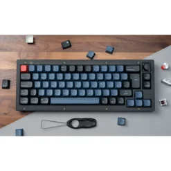 Teclado para Mac y Windows Keychron V2 ISO-ES RGB Hot-Swappable Switch K Pro Red