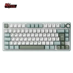 Teclado para Mac y Windows Royal Kludge RKR75 ISO-ES Hot-Swappable Switch Brown Skycyan