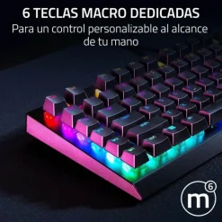 Teclado Razer BlackWidow V4 X ISO-ES RGB Switch Amarillo Negro