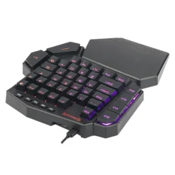 Teclado Redragon Diti Gaming RGB Blue Switch Negro