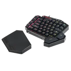 Teclado Redragon Diti Gaming RGB Blue Switch Negro