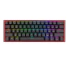 Teclado Redragon K616 FIZZ Pro Gaming Wireless RGB Red Switch Negro
