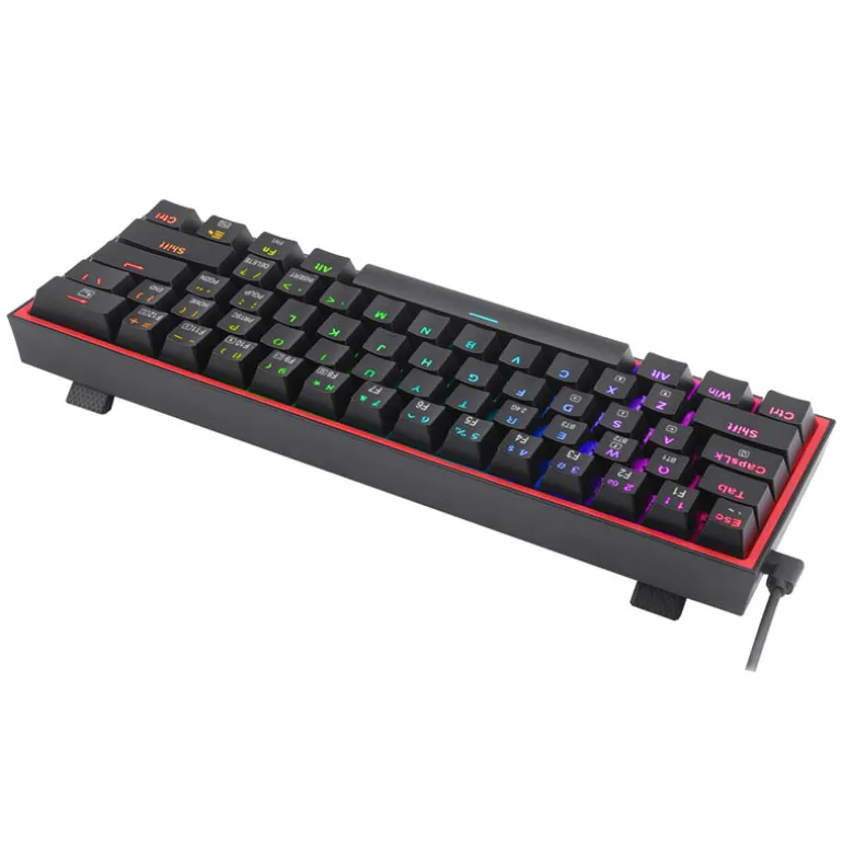 Teclado Redragon K616 FIZZ Pro Gaming Wireless RGB Red Switch Negro