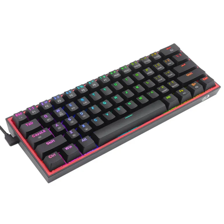 Teclado Redragon K616 FIZZ Pro Gaming Wireless RGB Red Switch Negro