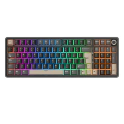 Teclado Royal Kludge R98 Pro ISO-ES RGB Hot-Swappable Switch Cream Phantom