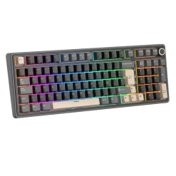 Teclado Royal Kludge R98 Pro ISO-ES RGB Hot-Swappable Switch Cream Phantom
