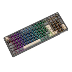 Teclado Royal Kludge R98 Pro ISO-ES RGB Hot-Swappable Switch Cream Phantom