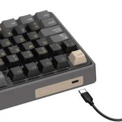 Teclado Royal Kludge R98 Pro ISO-ES RGB Hot-Swappable Switch Cream Phantom