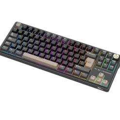 Teclado Royal Kludge R87 Pro ISO-ES RGB Hot-Swappable Switch Brown Phantom