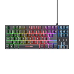 Teclado Trust GXT 833 Thado TKL RGB Negro