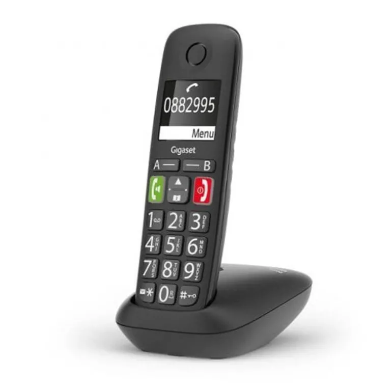 Teléfono Fijo Gigaset E290 DECT Negro