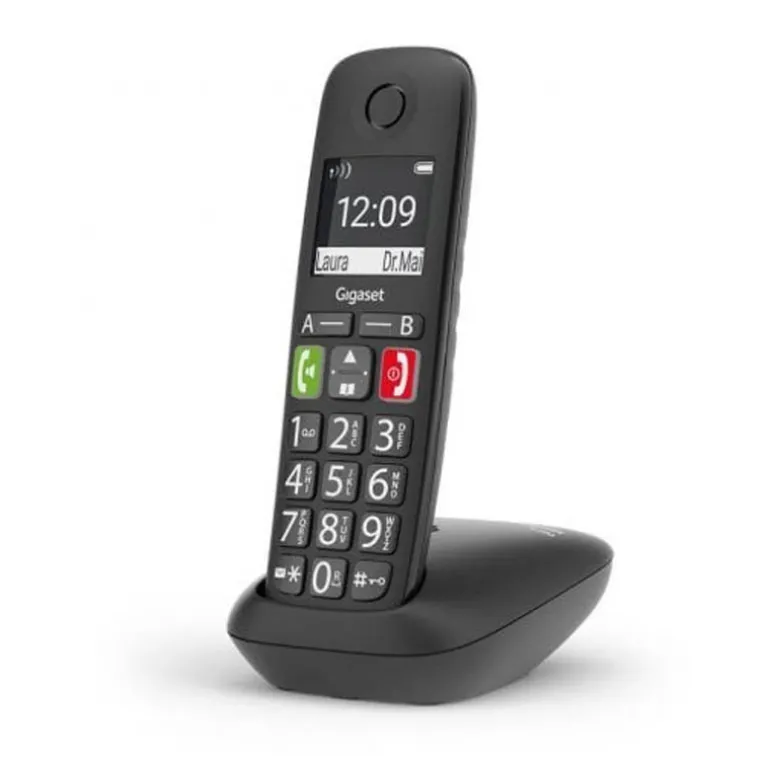 Teléfono Fijo Gigaset E290 DECT Negro