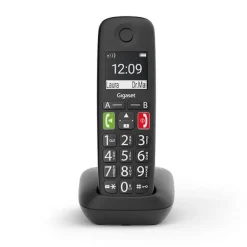 Teléfono Fijo Gigaset E290 DECT Negro