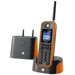 Teléfono Fijo Motorola O201 DECT Naranja