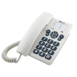 Teléfono Fijo SPC 3602 3 memorias Blanco