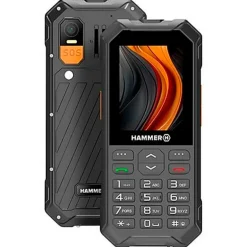 Teléfono Móvil Hammer 6 LTE 2.4" 48MB 128MB 4G Negro